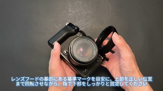 Amazon | DBZZ メタルレンズフード, Fujifilm XF35/18/60mm用 ブラック